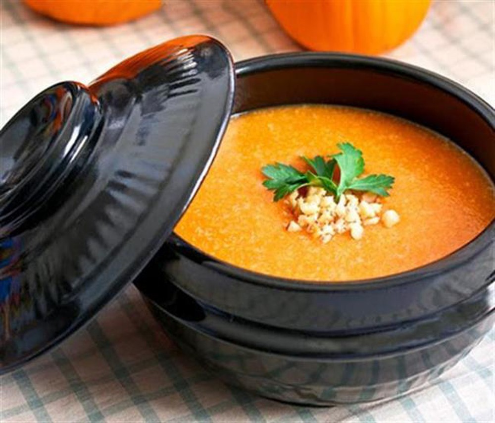 cach lam sup bi do 3 - Cách làm súp bí đỏ vừa ngon vừa bổ dưỡng