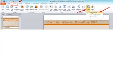 cach chen video vao powerpoint 2010 2 390x205 - Hướng dẫn cách chèn video vào powerpoint 2010 nhanh nhất