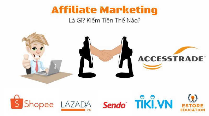kiếm tiền online với Affiliate Marketing tiếp thị liên kết